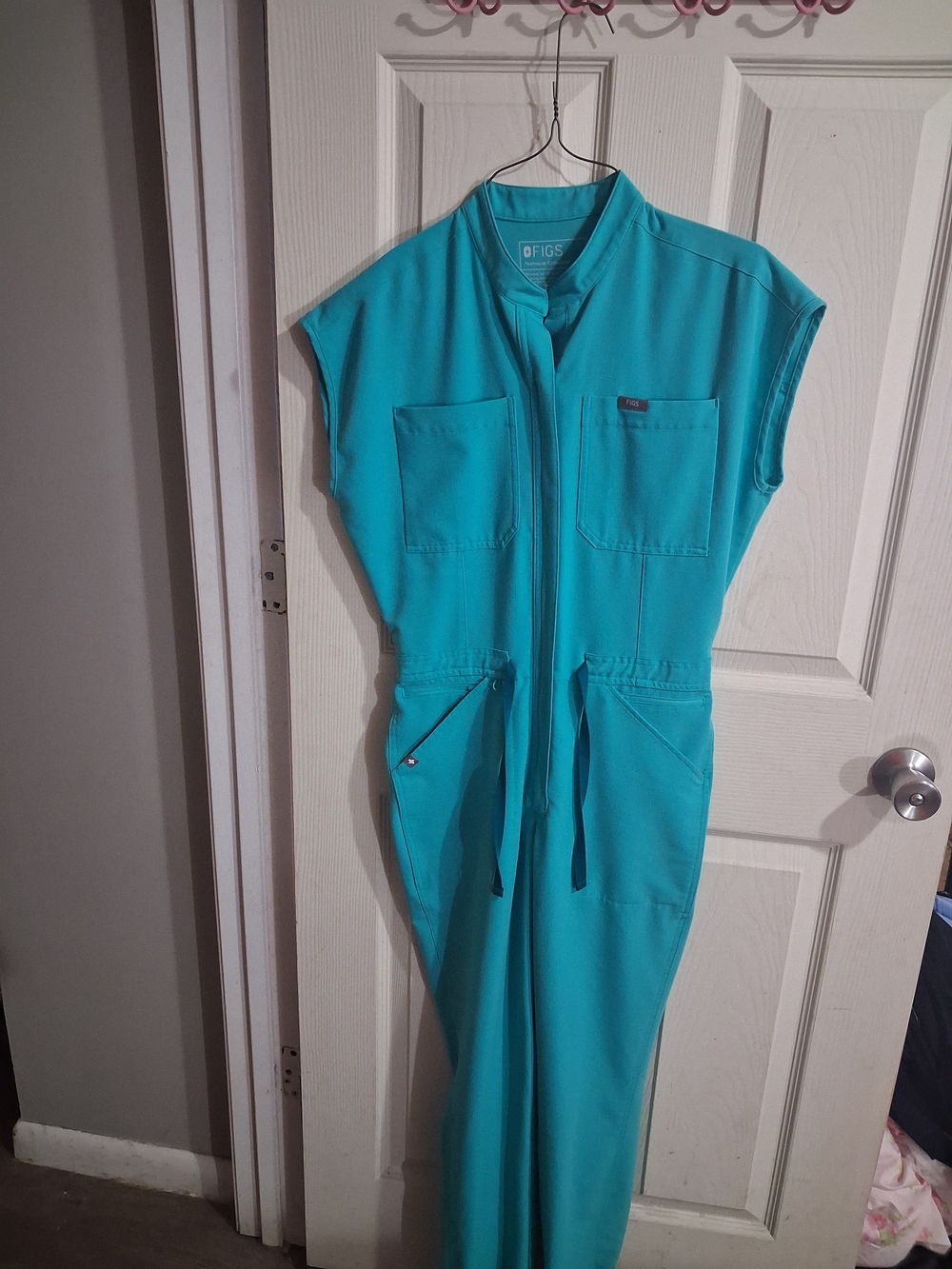 Figs Teal Jumpsuit Scrub One-Piece